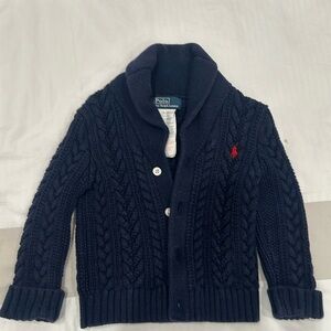 Ralph Lauren 18M boy’s knitted cardigan.